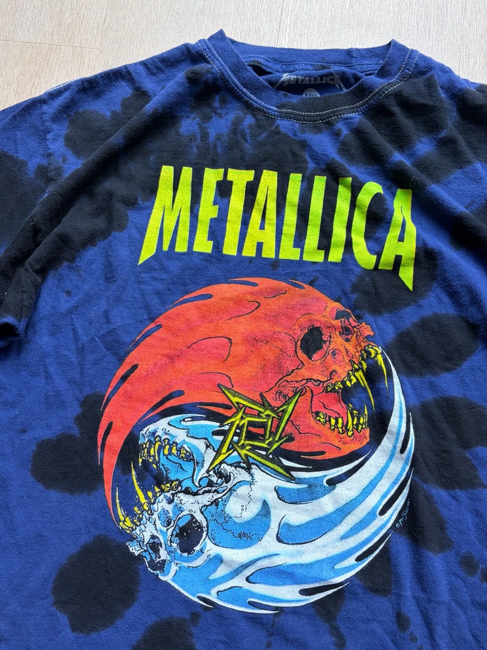 Metallica Tie-Dye Shirt